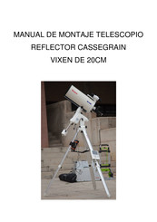 VIXEN CASSEGRAIN Manual De Montaje