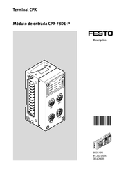 Festo CPX-F8DE-P Manual Del Usuario