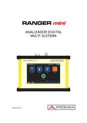 Promax RANGER mini Manual De Instrucciones