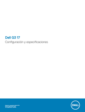 Dell G3 15 3579 Configuración Y Especificaciones