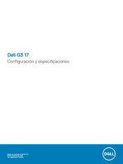 Dell G3 17 Configuración Y Especificaciones