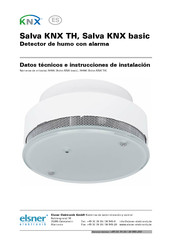 elsner elektronik Salva KNX basic Datos Técnicos E Instrucciones De Instalación