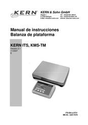 KERN KMS-TM Manual De Instrucciones