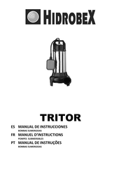 HIDROBEX TRITOR 1300T Manual De Instrucciones