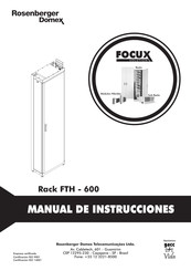 Rosenberger FOCUX SOLUTION Rack FTH-600 Manual De Instrucciones