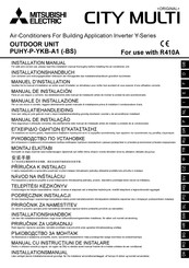 Mitsubishi CITY MULTI PUHY-P-YKB-A1-BS P450 Manual De Instalación