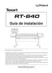 Roland Texart RT-640 Guia De Instalacion