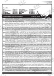 ECS Electronics HY-153-B1 Instrucciones De Montaje