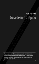 Samsung GALAXY Tab 2 7.0 Guia De Inicio Rapido