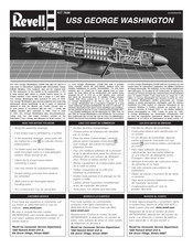 REVELL USS GEORGE WASHINGTON Manual Del Usuario