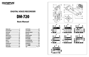 Olympus DM-720 Manual Del Usuario