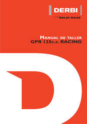 Derbi GPR 125c.c. RACING Manual De Taller