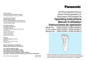 Panasonic ES8016 Instrucciones De Operación