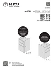 Bestar 93621-1159 Manual De Instrucciones