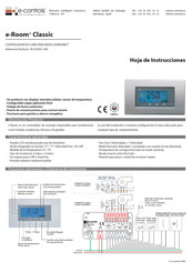 e-controls e-Room Classic Hoja De Instrucciones