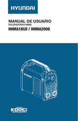 Hyundai HHMA200D Manual De Usuario