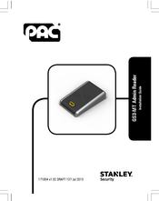 Stanley PAC GS3-MT Guia De Instalacion