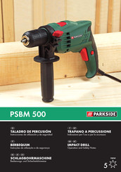 Parkside PSBM 500 Instrucciones De Utilización Y De Seguridad