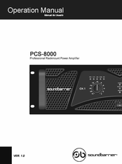 Soundbarrier PCS-8000 Manual Del Usuario