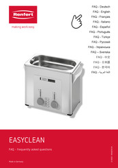 Renfert Easyclean Manual Del Usuario