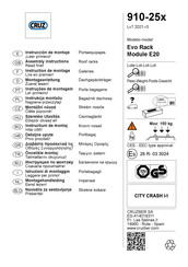 CRUZ Evo Rack Module E20 Instrucción De Montaje