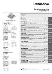 Panasonic U-50PE2E5A Instrucciones De Operación