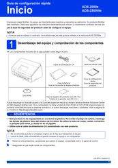 Brother ADS-2000e Guía De Configuración Rápida