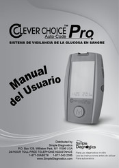 Simple Diagnostics CLEVER CHOICE PRO Manual Del Usuario