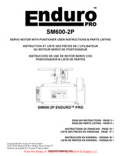 Enduro PRO SM600-2P Manual De Instrucciones