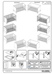WelleMobel 1117512 Instrucciones De Uso Y Montaje