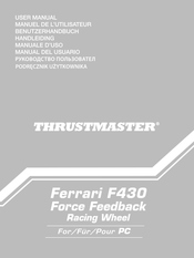 Thrustmaster Ferrari F430 Force Feedback Manual Del Usuario