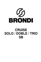 BRONDI CRUISE TRIO SB Manual Del Usuario