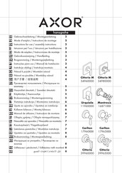Hansgrohe AXOR Citterio M 34960000 Instrucciones De Montaje