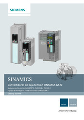 Siemens SINAMICS G120 Primeros Pasos