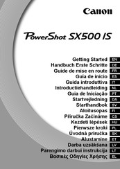 Canon PowerShot G15 Guía De Inicio