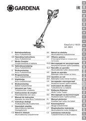 Gardena EasyCut Li-18/23 Instrucciones De Empleo
