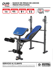 Pure Fitness 8638MB Manual Del Producto