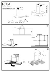 FTK CONCEPT 120W Manual De Instrucciones