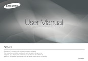 Samsung NV40 Manual Del Usuario