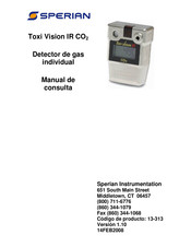 Sperian Toxi Vision IR CO2 Manual De Consulta