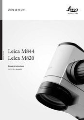 Leica M820 Manual De Instrucciones