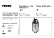 Festo PEV-1/4A-SW27 Instrucciones De Utilizacion