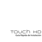 HTC Touch HD Guía Rápida De Instalación