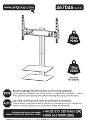 AVF Group 467046 Manual De Instrucciones