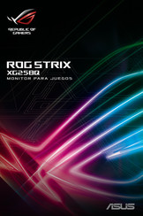 Asus ROG STRIX XG258Q Manual Del Usuario