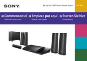 Sony BDV-N590 Guia De Inicio Rapido
