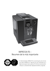 Jura IMPRESSA F8 Manual Del Usuario