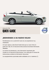 Volvo C70 Guía De Inicio Rápida