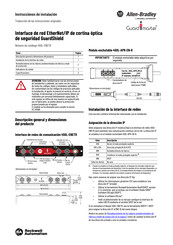 Rockwell Automation Allen-Bradley 450L-ENETR Instrucciones De Instalación