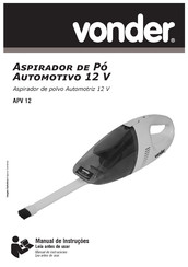 vonder APV 12 Manual De Instruciones